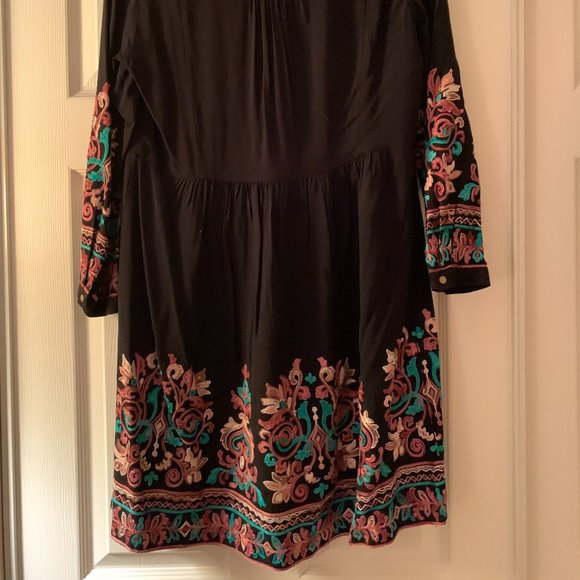 Anthro/Floreat Avery Embroidered Dress Sz S EUC - Picture 7 of 13